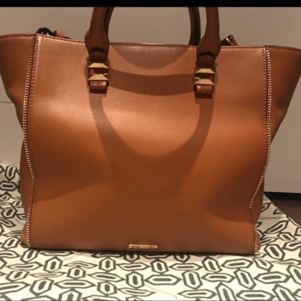 Rebecca Minkoff Tan Leather Tote Bag